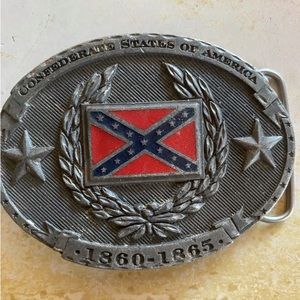 Commemorative Civil War Belt Buckle